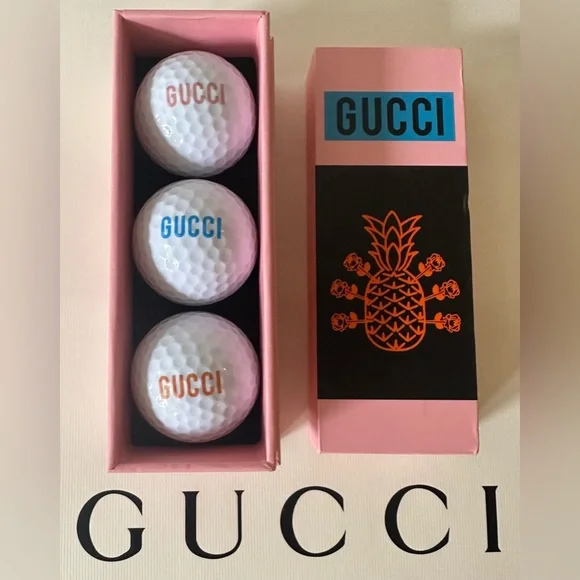 Gucci Golf Ball Set - Picture 1 of 4
